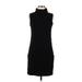 Neiman Marcus Cocktail Dress - Sweater Dress: Black Dresses - Women's Size Medium