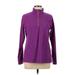 Eddie Bauer Fleece Jacket: Purple Jackets & Outerwear - Women's Size Large