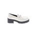 Calvin Klein Flats: White Shoes - Women's Size 7 1/2