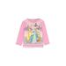 Disney Princess Long Sleeve T-Shirt: Pink Tops - Kids Girl's Size 2