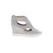Sofft Wedges: Gray Shoes - Women's Size 8