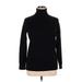 Tommy Hilfiger Turtleneck Sweater: Black Tops - Women's Size X-Large