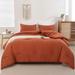 All Season Bedding Lightweight Soft Bedspread Blanket Quilt, 3 PCS Comforter Set (1 Comforter & 2 Pillowcases), Queen Size