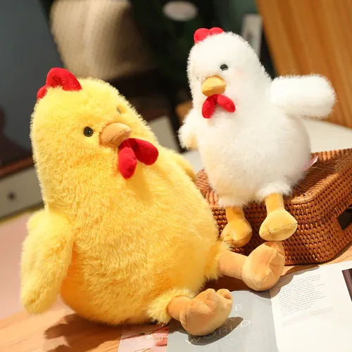 Huhn Plüsch Stofftier Puppe realistisch aussehend Geburtstags geschenk Raum dekor und Kissen