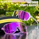 Scvcn Fahrrad brille Fahrrad Sonnenbrille uv400 photo chrome Outdoor-Fahrrad Sonnenbrille Sport