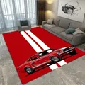 Mustang Auto Logo gedruckt Teppich rutsch festen Teppich Teppich Schlafzimmer Dekor Outdoor Teppich