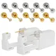 1pc 316l chirurgischer Stahl Ohr stecker Einweg steriler Piercing Bolzen mit sicherer Kugel Schnalle