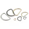 30 teile/los 20mm/30mm/40mm/50mm/60mm silber schwarz bronze gold typ D ring Verbindung legierung metall schuhe taschen Schnallen DIY Zubehör