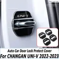 Per CHANGAN UNI-V UNI V 2023 2022 Auto Car Door Lock Protect Cover Emblems Case accessori per la