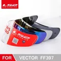 LS2 FF397 FF801 visiera per casco moto trasparente fumo scuro scudo argento multicolore Vizard