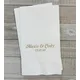 Serviettes en papier personnalisées pour invités serviettes queNappers faveurs de mariage cadeau