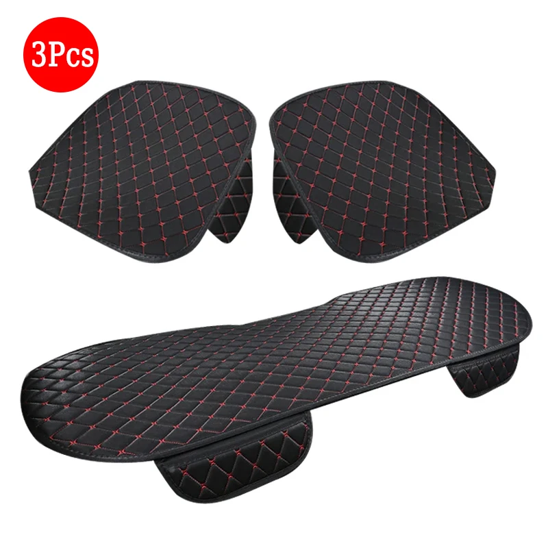 Coprisedile per auto da 3 pezzi Cuscino per seggiolino auto universale Comfort traspirante Cuscino protettivo per seggiolino auto Accessori interni per auto