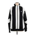 Adidas Jacket: Black Stripes Jackets & Outerwear - Women's Size X-Large