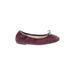 Sam Edelman Flats: Burgundy Shoes - Women's Size 6 1/2