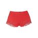 Torrid Shorts: Red Paisley Bottoms - Women's Size 22 Plus