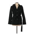 Ellen Tracy Trenchcoat: Black Jackets & Outerwear - Women's Size Medium