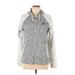 Columbia Zip Up Hoodie: Gray Tops - Women's Size Large