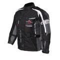 Modeka El Chango Kids Motorcycle Textile Jacket, black-grey, Size 3XL 58 60