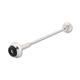 LSL Axle Ball GONIA DUCATI Scrambler, silver, front