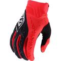 Troy Lee Designs SE Pro Solid Motocross Gloves, black-red, Size XL