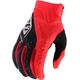 Troy Lee Designs SE Pro Solid Motocross Gloves, black-red, Size XL