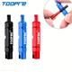 Toopre Multi-function Bicycle Valve Core Disassembly Tool - Aluminum Alloy Schrader Presta Valve Nozzle Tube Removal Tool For Easy Maintenance And Repair