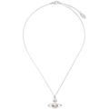 Silver Suzie Pendant Necklace - White - Vivienne Westwood Necklaces