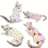 Cat Recovery Suit, Pet Surgery Recovery Vest, Pet Recovery Body Wraps Anti Licking Cat Clothes