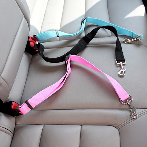 Keep Your Pet Safe On The Road: 1pc Retractable & Adjustable Pet Seat Belt For Cars