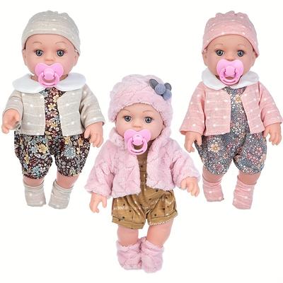 Adorable 30cm/12inch Reborn Doll - Perfect Gift - Complete With Matching Suit, Hat & Socks!, Halloween/thanksgiving Day/christmas Gift Easter Gift