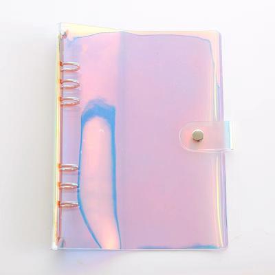 TEMU A5 A6 Colorful Pink And 6-hole Pvc Binder Budget Notebook Image