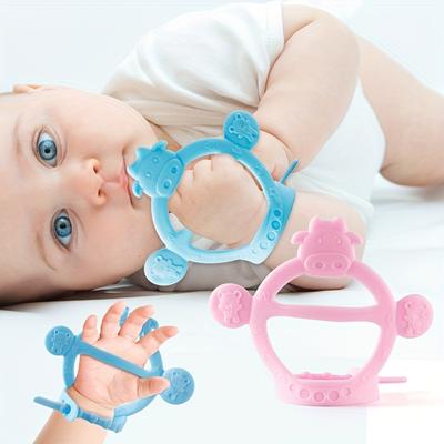 Bracelet Style Teether Children's Soft Rubber Teether Toy Baby Silicone Teether Toy