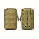 1pc Camouflage Weist Bag, Solid Color Army Bags, Outdoor Sports Bag, Compact Waterproof Pouch, Phone Bag, Hiking Camping Bag