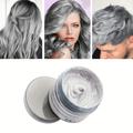 Temporary Hair Color Wax, Instant Hairstyle Cream, Y2k Diy Hair Pomades, Washable Hairstyle Wax For Halloween, Party, Christmas