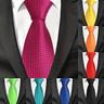 Men's Tie Necktie Plaid Necktie Business Wedding Party Necktie Great Gift For Men