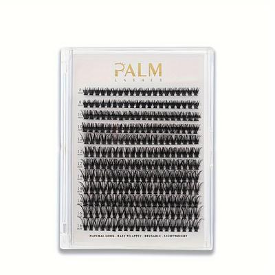 TEMU 240pcs 10d-50d Lashes - Diy Eyelash Extensions For Long, & Lashes - 0.07d-8-16mm Image