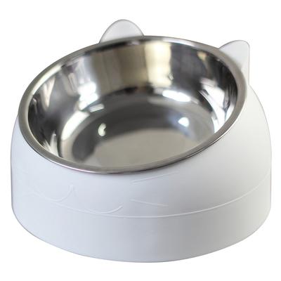 TEMU Premium Stainless Steel Cat & Dog Bowls - Non Slip Base For Food & Water - Perfect For Puppy & Cat Feeding! Image