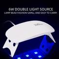 6 Lamp Beads Uv Led Curing Lamp, Professional Curing Light, 6w Led Uv Resin Lamp Dryer Practical Convenient Jewelry Tool