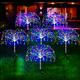 1pc 60/150/200/240leds Solar Energy Led Fairy Lamp, Garden Christmas Decoration Waterproof Lamp, Lawn Path Open-air Party, Diy Landscape Lawn Lamp Easter Gift