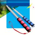 1pc Telescopic Pole, 1.4 Meters/55.12 Inch Stainless Steel Flagpole