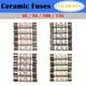 10/20pcs 3 5 10 13 A Amp 240 V Volt Household Mains Plug Fuse 6.3x25 Mm 0.25x1inch Bs1362 Ceramic Tube Cartridge Fuses Assor