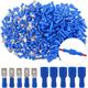 20/50 Pairs 6.3mm Gauge Fully Insulated Male/female Spade Quick Splice Wire Terminals - The Perfect Wire Crimp Connector Set!