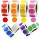 160pcs/roll Colored Round Self-adhesive Labels - Can Be Written On, Suitable For Storage Classification Stickers - Holiday Party Stickers - Gift Packaging Sealing Stickers, Size 1 Inch