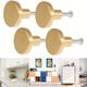 4pcs Cabinet Knobs And Handles, Furniture Wardrobe Dresser Handles, Drawer Knobs Copper Kitchen Knobs, Cabinet Pulls