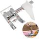 1pc Adjustable Guide Sewing Machine Presser Foot For All Low Shank Snap-on Brothers, Babylock, Singer, Janome, Juki, New Home Sewing Machines