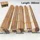 100pcs/50pcs/24pcs/10pcs 11.81inch Carbonized Bamboo And Wood Diy Building Model Material Combination Set, Diy Building Model Material Wooden Products Building