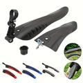 2pcs/set Bicycle Mudguard Mountain Road Bike Fenders Mud Guards Set, Bicycle Mudguard Wings, Bicycle Front Rear Fenders