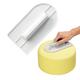 1pc Cake Turntable Accessories Diy Multifunctional Cake Cream Smoother Set Plastic Scraper Baking Tool