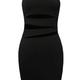 Cut Out Off Shoulder Bodycon Dress, Sexy Slim Sleeveless Summer Dress, Women's Clothing