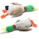 Dog Chew Toys Cute Plush Duck Sound Toy Stuffed Squeaky Animal Squeak Dog Toy Cleaning Tooth Dog Chew Rope Toys